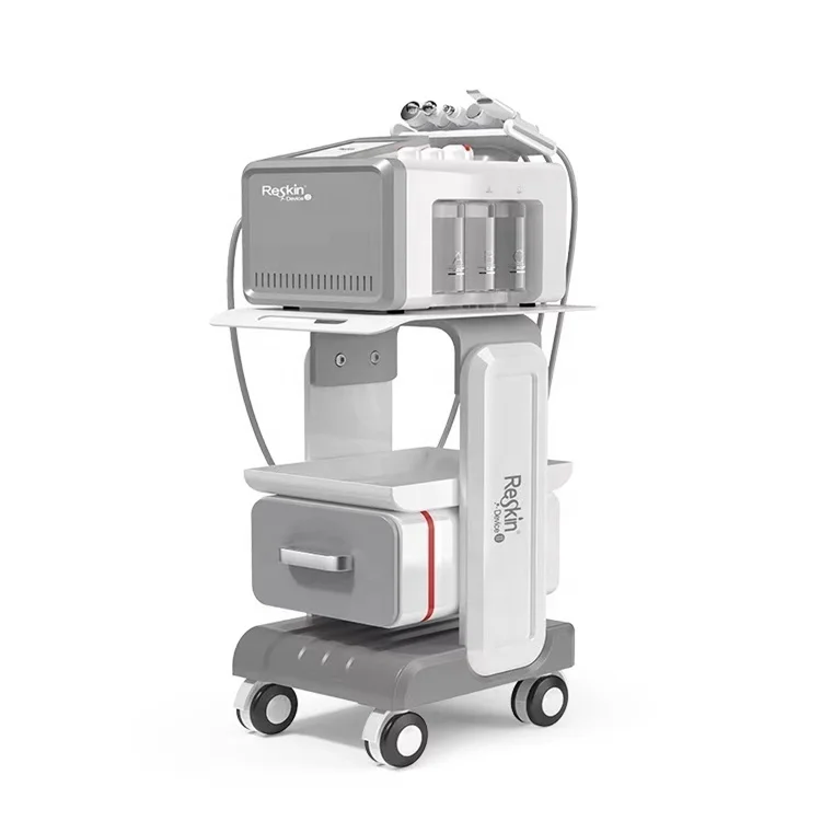 High quality face care korea aqua peeling oxygen  facial beauty machine Multifunction skin spa reskin device