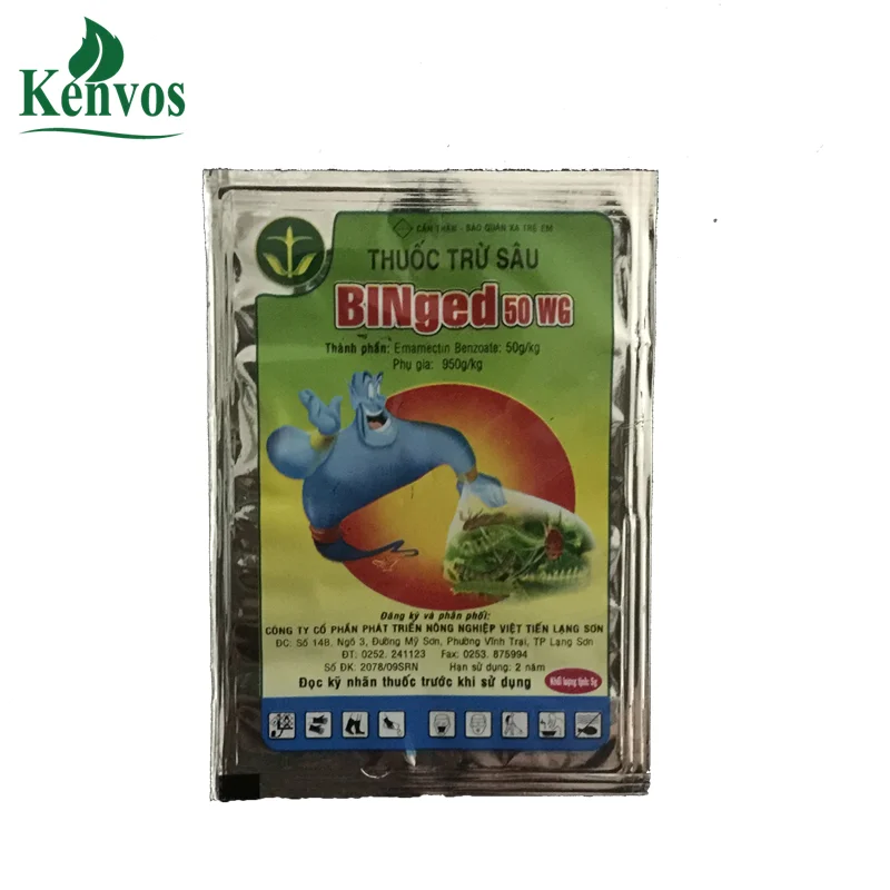 Insecticide Pesticide Emamectin Bezoate 5% WDG,Emamectin Bezoate 50g/kg WDG