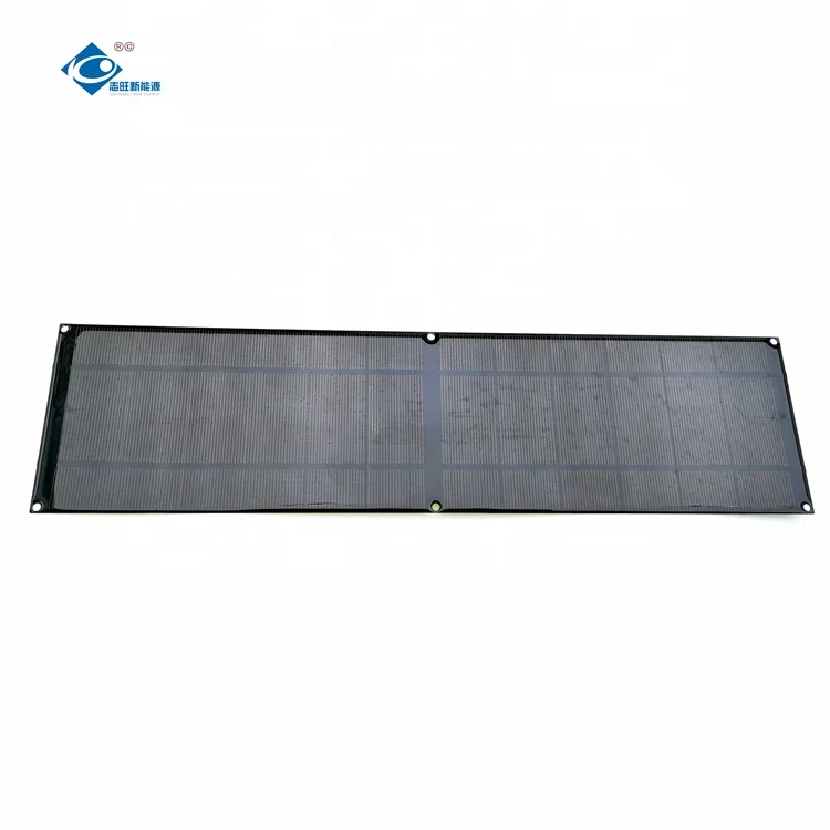6.5W High Efficiency PET Solar Photovoltaic Panel ZW-390100-P Strip Solar Panels 6V Portable Solar Panel Charger
