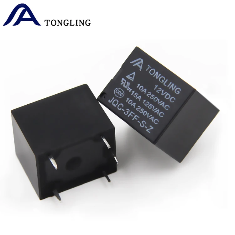 T73 3FF 12 Volt 5Pins General Relay SRD 12V 10A Miniature Relays