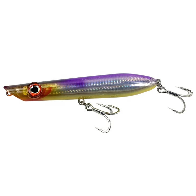 Pencil Popper Lure Artificial Hard Fishing Lure Japan Sinking Popper Bait Pencil Bait Tuna Bait Jigging Lure Fishing Accessories