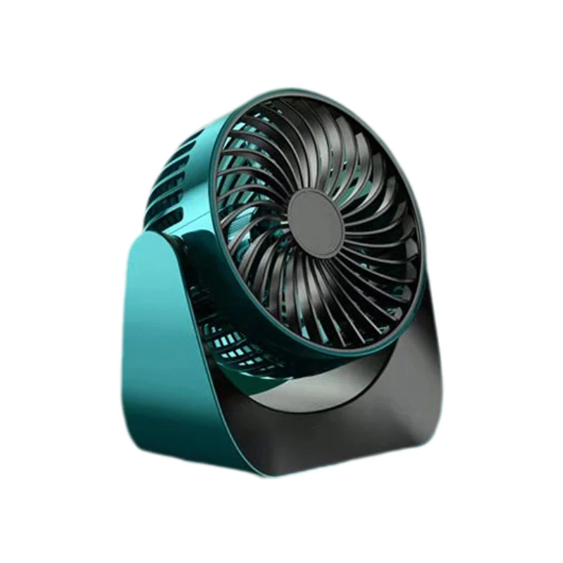 2000mal summer new silent type three wind speed can be 360 rotation USB rechargeable for outdoor office desktop floor fan