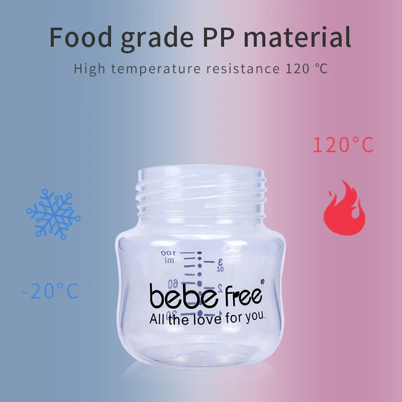 New Trend Products Babies Milk Biberon  BPA Free Food Grade PP Feeding For 0 or 3 Month Baby Bottle