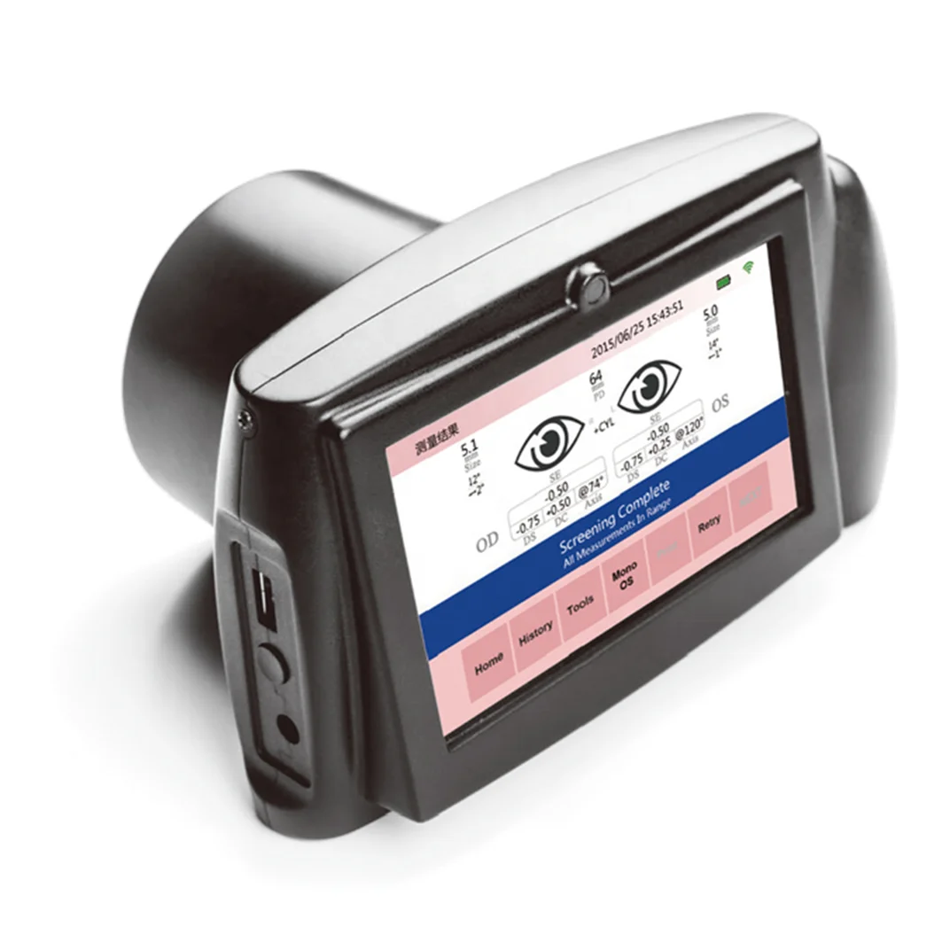 Portable Handheld vision screener ophthalmic optical equipments Children Auto Refractometer