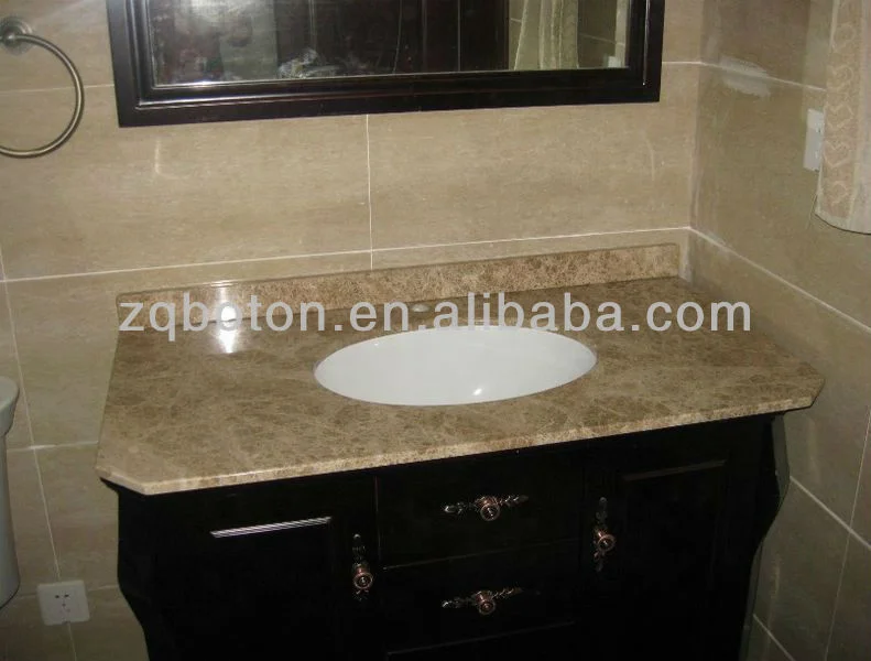 Natural Stone Interior Design Light Emperador Brown Marble Window Sill
