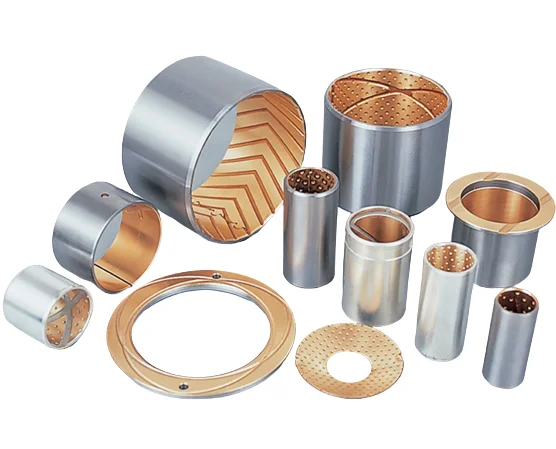 China manufacturer Low Friction Woven Fabric Oilless Bearing Slide DX Low Friction  Bushing POM PTFE