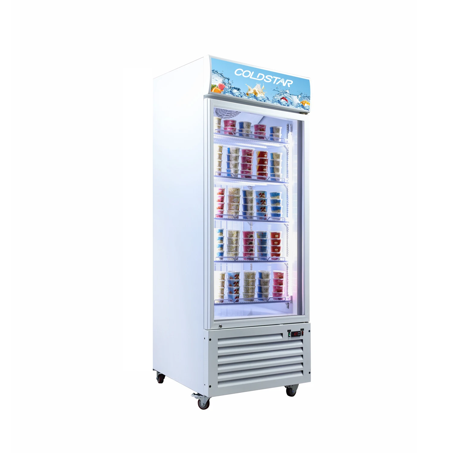 600 Lite морозильник для мороженого FROSS витрина остекление магазина супермаркет