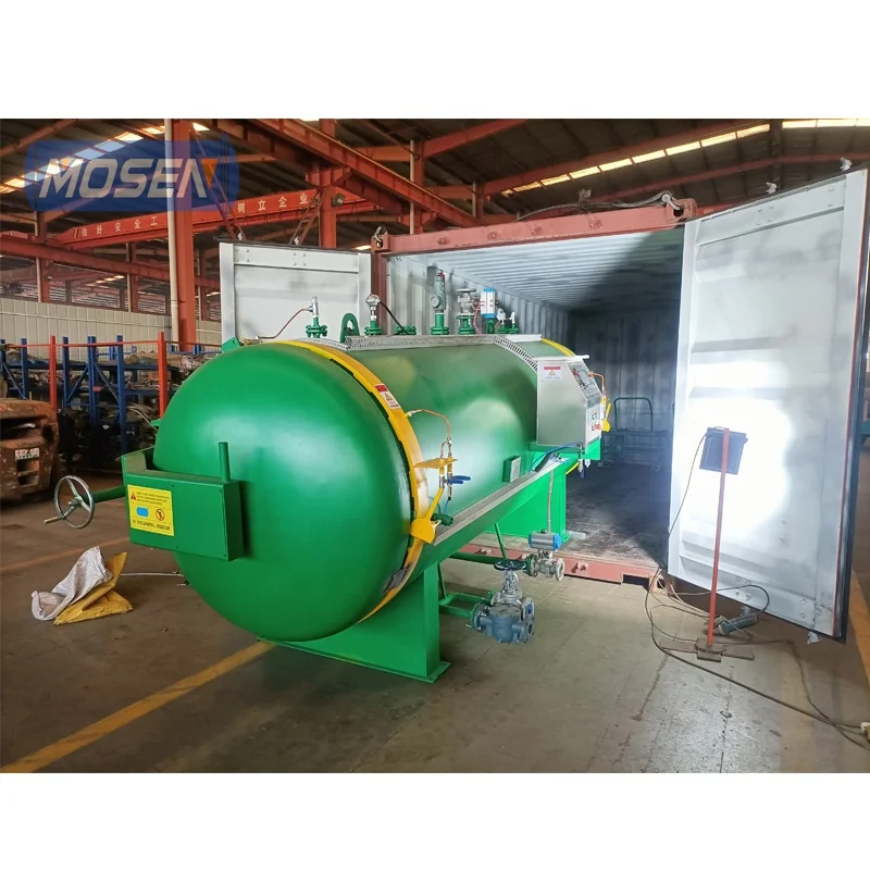 Industrial compost substrate cultivation autoclave mushroom farming