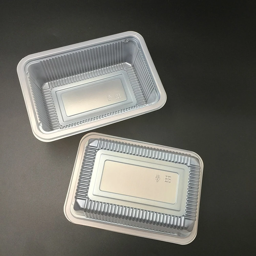 Custom Disposable Plastic Packaging Frozen Tofu Fruit Bread Food Packing Tray