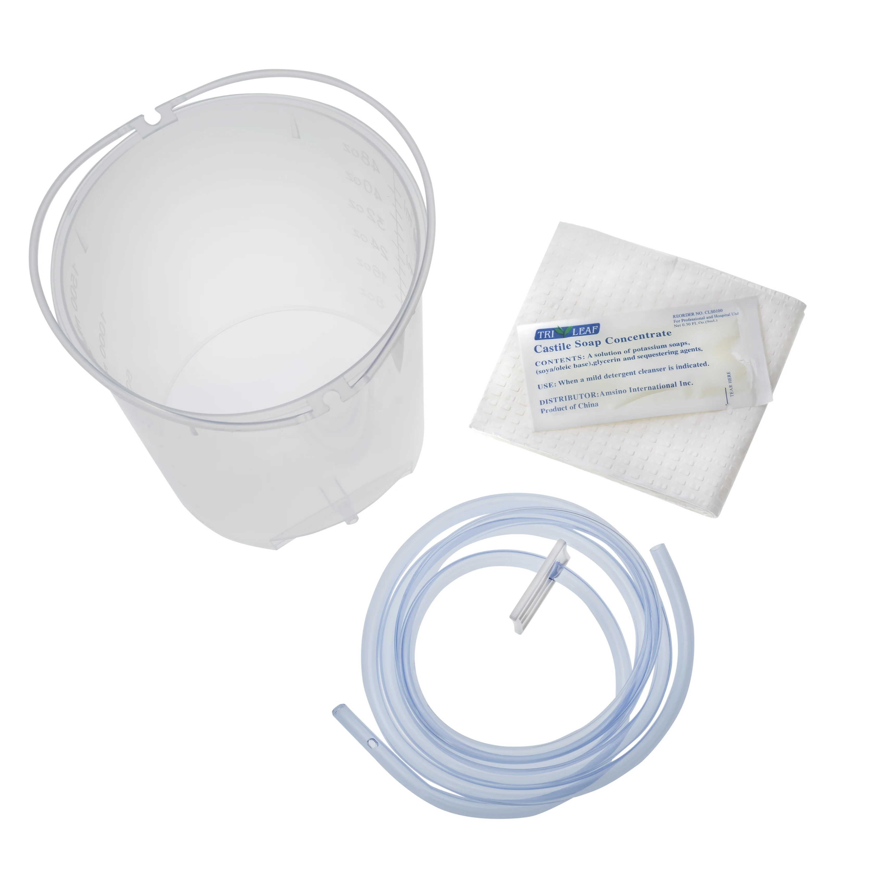 Enema bucket set