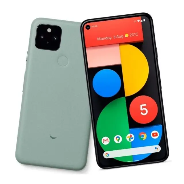 Wholesale google pixel 5 5G 8+128GB Original Native Android phone used mobile phones