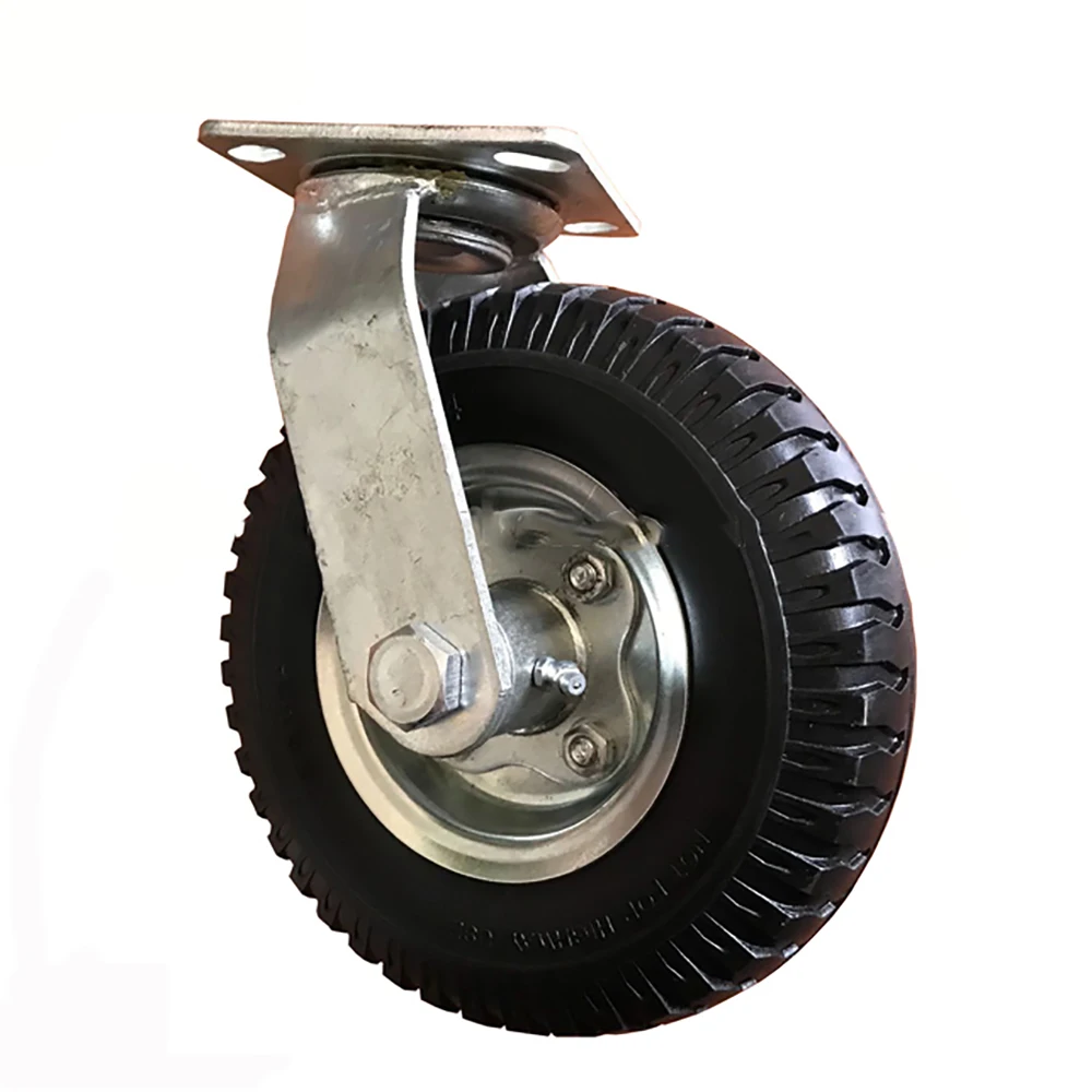 10 inch mobile scaffolding heavy duty caster wheel with or without brake