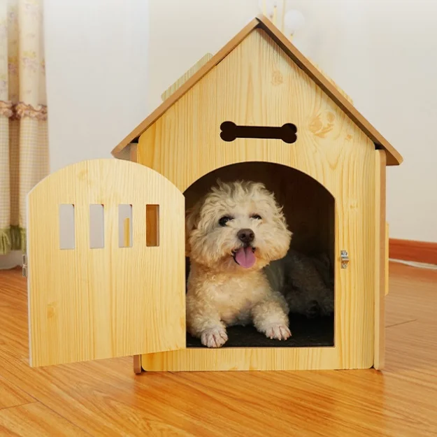 High Quality Multifunction Durable Pet House Outdoor Furniture Wooden Dog Kennel Cage