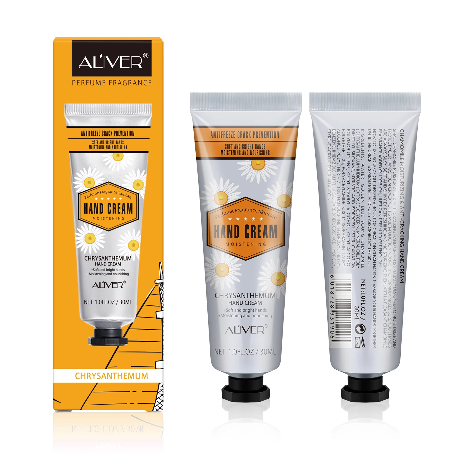 OEM ODM Plant Extracts Hand Cream Smoothing Hydrating Anti Wrinkle Natural Quantity Original Unisex Key Style Feature Weight