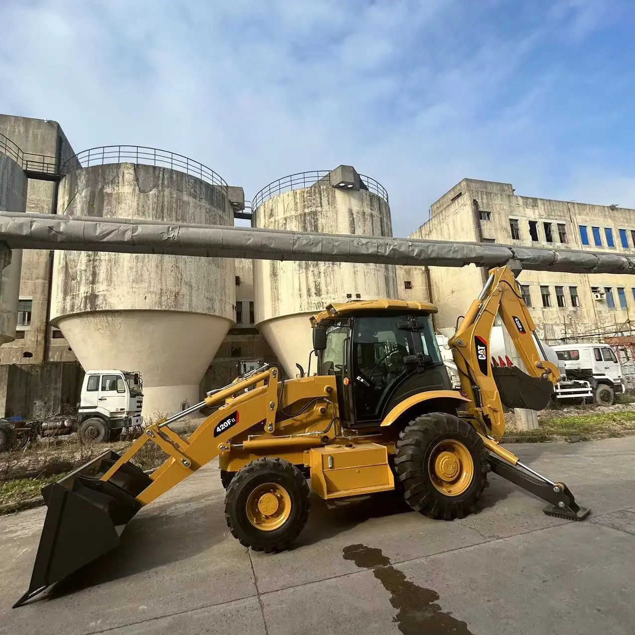 New Arrival Used Caterpillar 420F2  Backhoe Loader Hydraulic Crawler loader used cat 420F2 loaders with cheap price