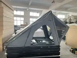 Aluminum Honeycomb Clamshell Hard Shell Rooftop Tent Outdoor Camping Triangle Rooftop Tent