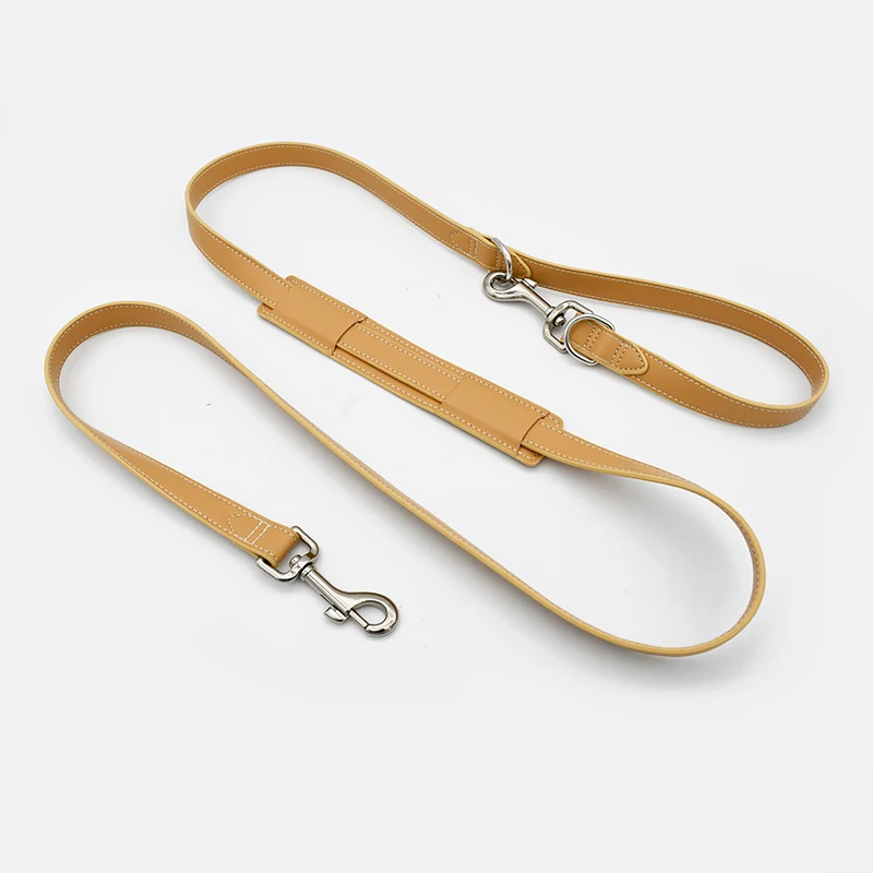 Custom Waterproof Hands Free Dog Leash Running Poop Waste Bag Dispenser Designer Personalized Luxury Pet Traction Accessories