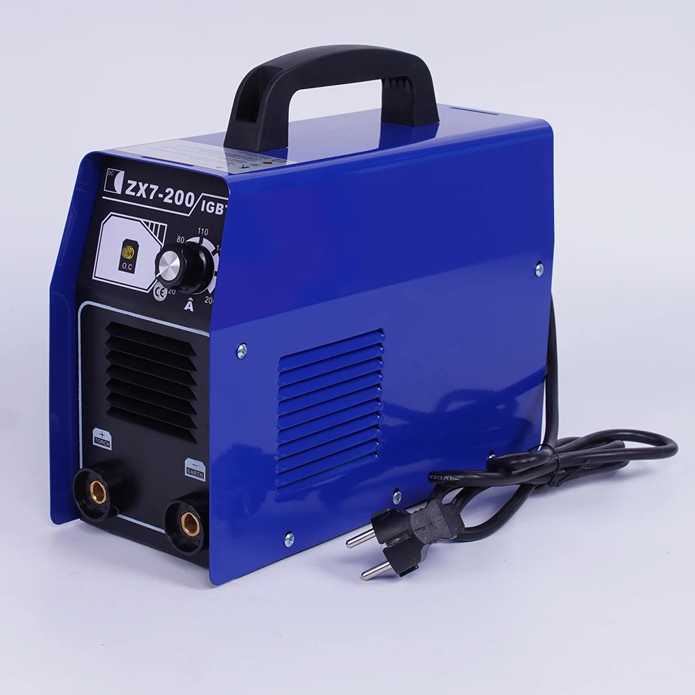 ZX7-200 120A Portable Electric stick Welder Inverter  Arc Welding Machine IGBT Technology pwm easy weld