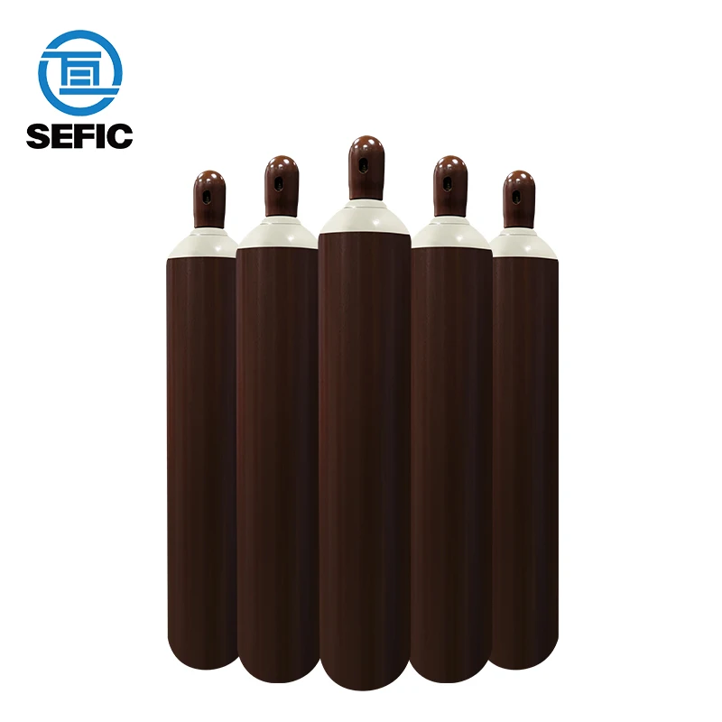 Recommend 48.8L 300CF Oxygen/Nitrogen/Argon/Helium/CO2 Empty Gas Cylinder Price For North America Market Factory Wholesale