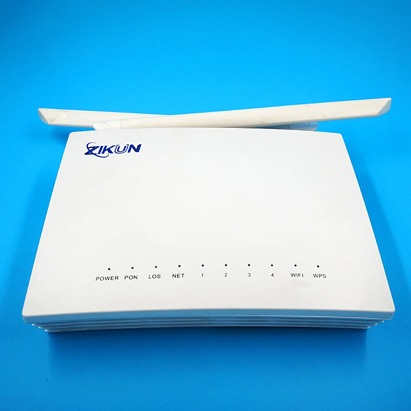 FTTH волоконно-оптическое оборудование ONU Gpon Wi-Fi модем 1GE + 3FE VOIP USB маршрутизатор ZC-520 Onu с HUAWEI/ZTE OLT