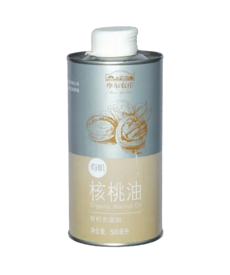 500ML Food Grade Round Extra Virgin Oil Tin Can Cooking Oil Packaging Tin