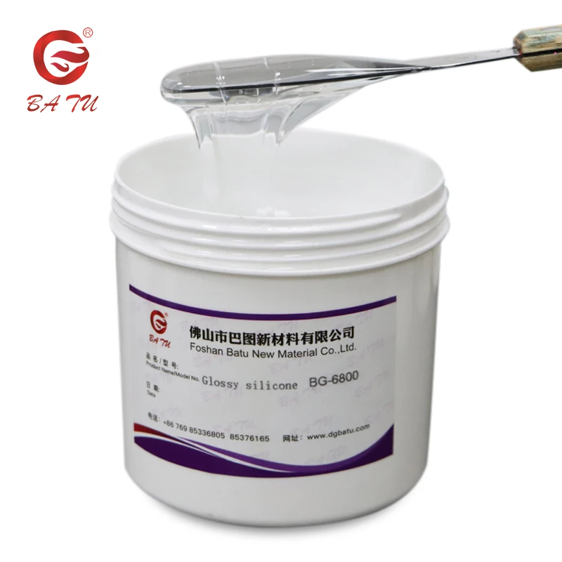China supply  Glossy Silicone Liquid Silicone Rubber with the best quality
