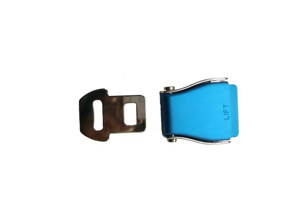 2 Inch Seat Belt Buckle And Fashion Belt buck with Blue Color Oxidation
