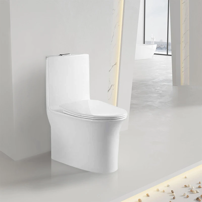 Cheap Sanitary Ware Bathroom Ceramic Wc Toilet Set Washdown One Piece Toilet Water 250mm  Closet