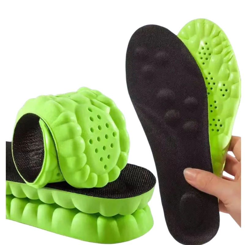 antimicrobial fabrics Sports Shoes Insoles Soft Breathable  Shock Absorption Cushion diabetic Care PU insole for shoes