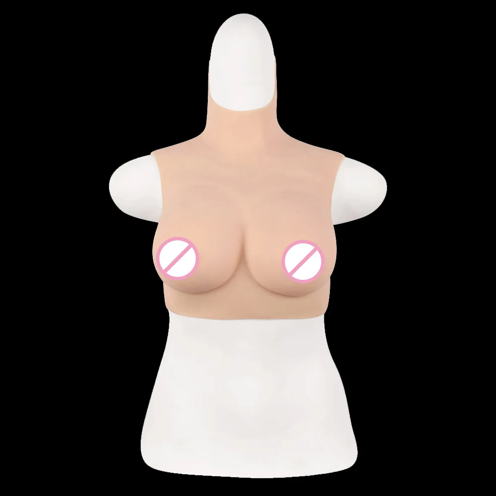 KnowU B Cup Silicone filled realistic half false breast Sexy crossdressers for man realistic half false breast Sexy crossdresser