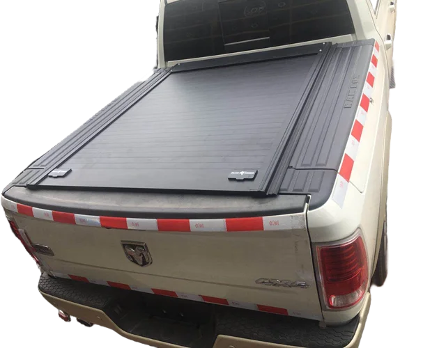 Easy install electric retractable pickup tonneau cover truck bed roller lid tonneau cover for  DODGE RAM BOX
