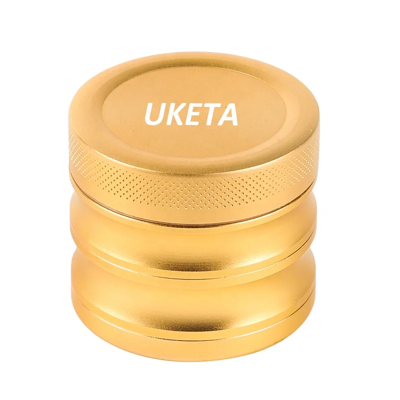 UKETA Wholesale High Sharpstone  Quality  Hot Selling Accessories Custom Logo Grinder Manual Aluminum Grinders