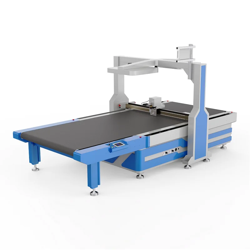 Durable oscillating knife cnc cutting machine digital cutting machine clothes manufacturing digital label cutter