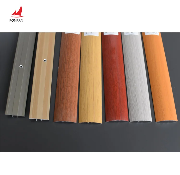 Aluminium door threshold profile floor trim  decorative strips professional supplier