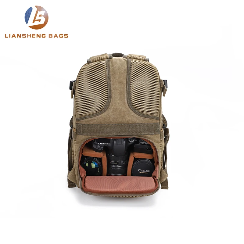 Outdoor Multifunction Travel Video Waterproof Digital Camera Bag Backpack Tablet Laptop Bag