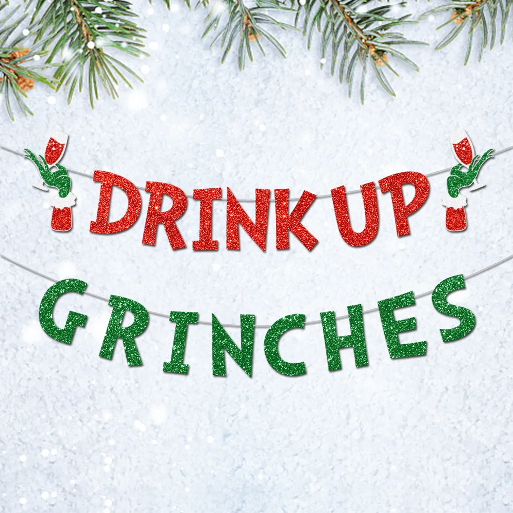 Wholesale Cheap Price New Christmas Flag  festive Holiday Banners