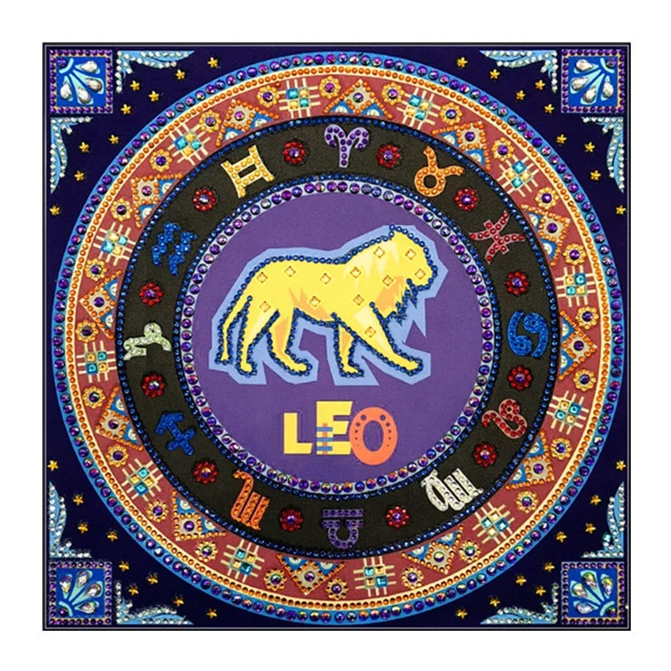 High quality 5D DIY diamond painting constellation zodiac crystal diamond embroidery cross stitch home decoration painting