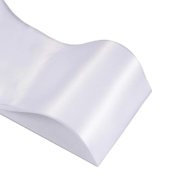 
wholesale blank satin sash, one layer open ended party sash,birthday sash 