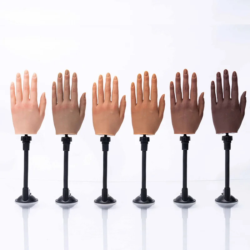 Female Hand For Nail Art Model Female Silicone Practice Hand Mannequin