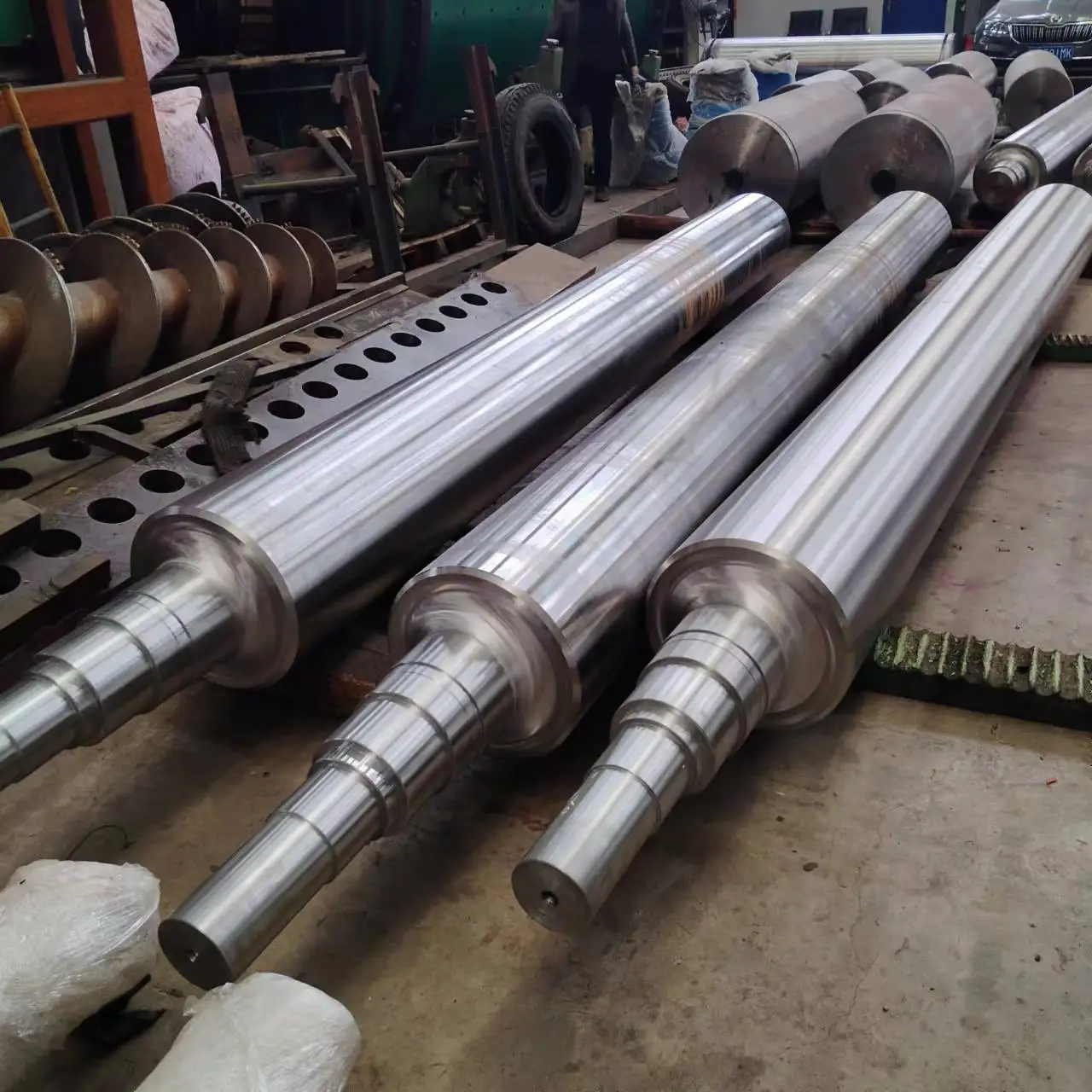 SUS420J1 Stainless Steel Forging Shaft Steam Turbine Impeller Shaft