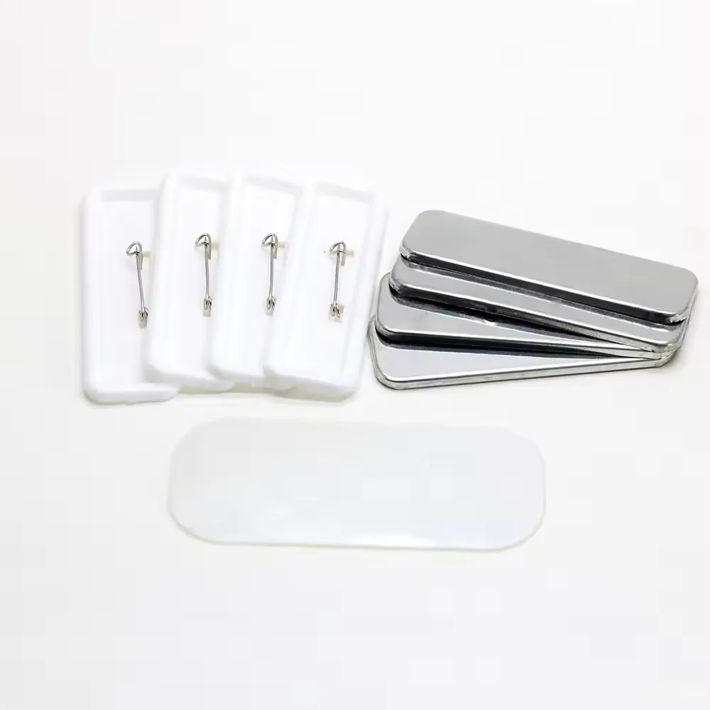 68*24MM Manual Rectangle Badge Maker Machine Metal Tinplate Badge Making Machine With Mold