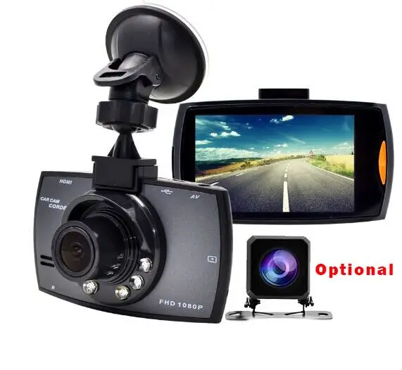 
Hot selling Car Dual Dash Cam 4 inch LCD FHD 1080p Dual Lens Front and Rear DVR Video Recorder Car Camera 