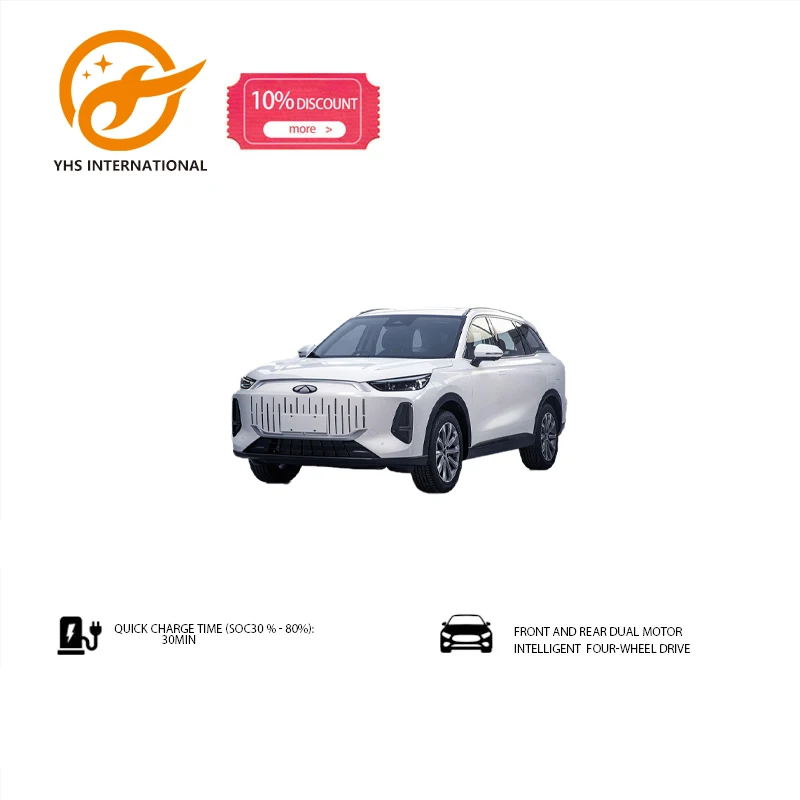 Chery Fengyun T9 недорогой автомобиль с левым рулем Гибридный внедорожник 5-дверный 5-местный Внедорожник подключаемый электромобиль
