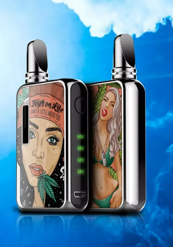 Vapmod Dragoo 3D 510 Резьбовая батарея cbd картридж испаритель vape