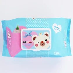 OEM Factory customization fabric biodegradable bamboo baby wet wipes non woven fabric abc baby wet wipes tissue