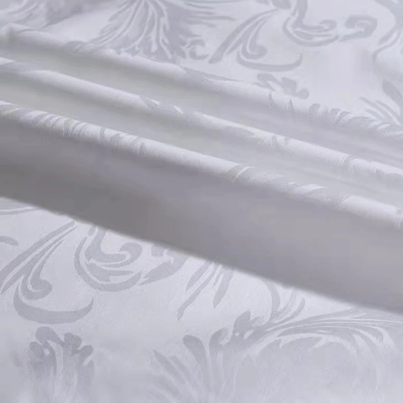 280cm 110inch Width 300TC 60*40 100% Polyester White Color Microfiber Fabric Bed Sheet Fabric