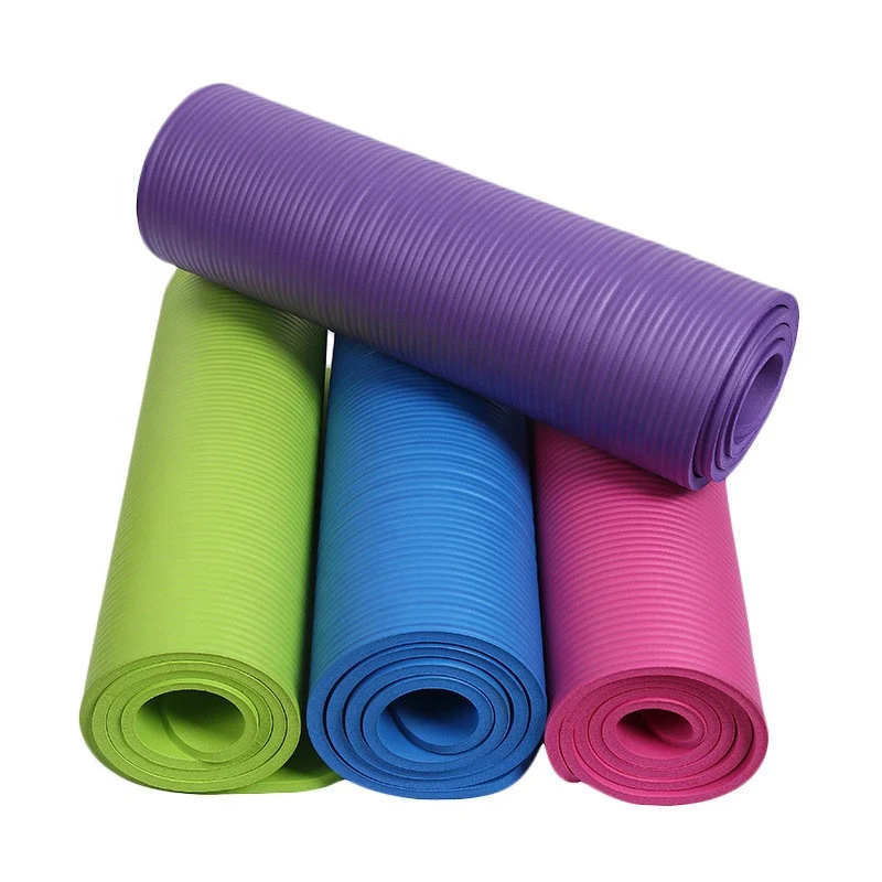 
Supfreedom Extra Thick High Density Anti-Tear Gym Exercise NBR Yoga Mat 