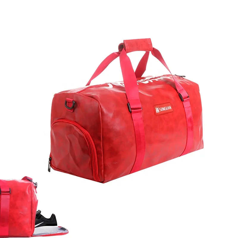 
SG6009 Light Weight Wholesale Fashion Girl Pu Leather Custom Sport Travel Bags 