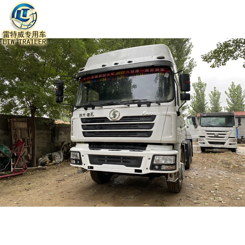 cheap price shacman  F3000 used  380hp  6x4  heavy duty truck head trailer tractor truck for sale
