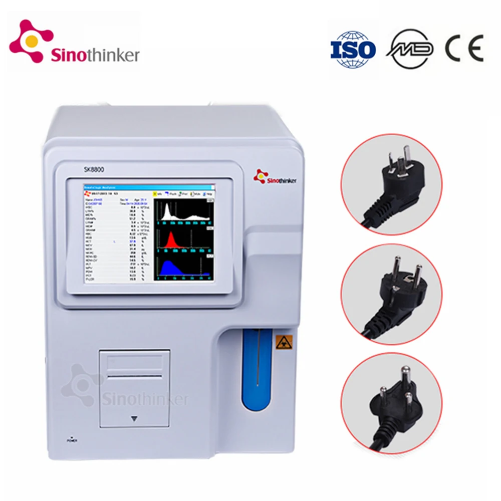 Clinical Analytical Instruments Vet 3-part Full Auto Hematology Analyzer Veterinary Hematological Analyzer Blood Test Machine